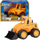 Lodër ekskavator Teamsterz JCB Wheel Loader, 14", mjet ndërtimi, e verdhë