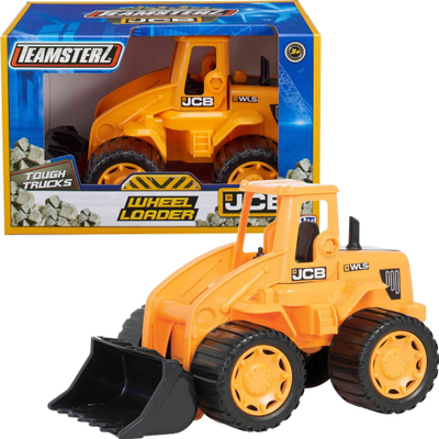 Lodër ekskavator Teamsterz JCB Wheel Loader, 14", mjet ndërtimi, e verdhë