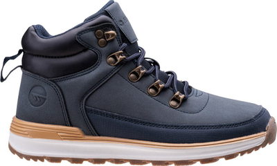 Çizme trekking Hi-Tec Herlen Mid Teen, për adoleshentë, taban gome, blu e errët