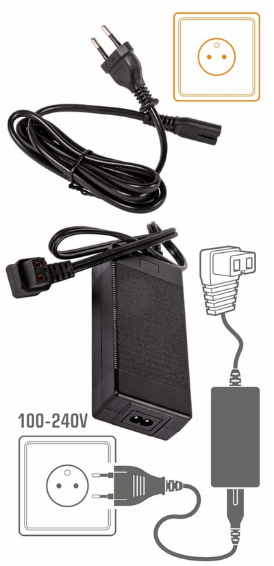 Frigorifer udhëtimi Yolco BCX40, 39L, kompresor, gri