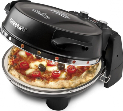 Furra për pica G3Ferrari G1003210 Plus Evo, 31 cm, 400°C, e zezë
