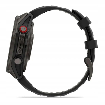 Паметен часовник Garmin Fēnix 8 Pro, 47mm, DLC титан, сив