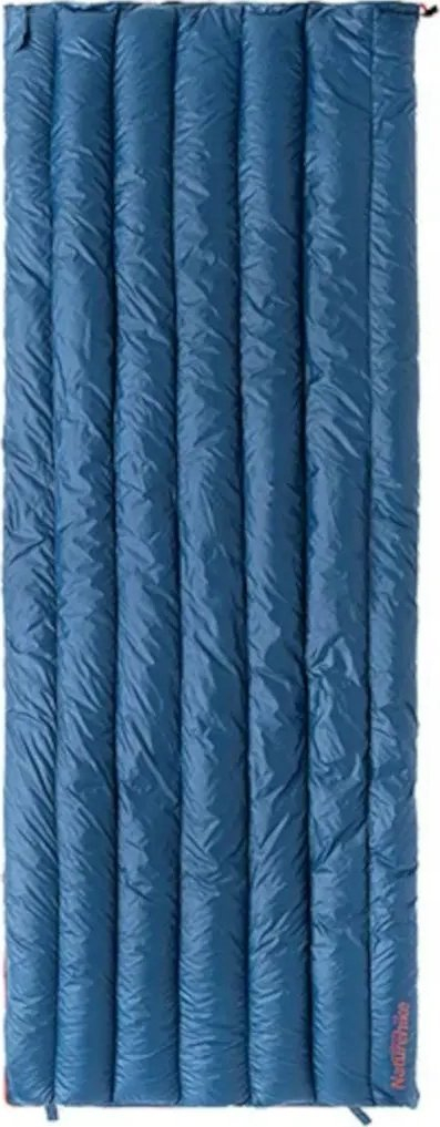 Çantë fjetje Naturehike CW280, pupla pate, shumë e lehtë, blu navy