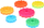 Kullë spirale shumëngjyrëshe Colorful ZA5286, lodër sensoriale grumbulluese