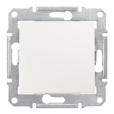 Ndërprerës Schneider Electric Sedna SDN0500123, i bardhë