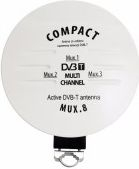 Antena e jashtme TV Ecocamp Compact Wiedyska, DVB-T, kompakte, gri