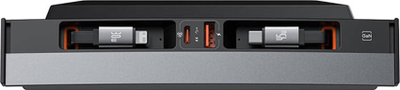 Хаб Baseus T Space со кабел USB C во Lightning за Tesla, 48W, црн