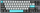 Tastierë gaming Ducky Miya Pro Moonlight TKL, mekanike MX Red, QWERTZ, LED të bardhë