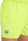 Rroba banje çunash Arena Beach Short Logo R 164, poliester i riciklum, që thahet shpejt, jeshile neon