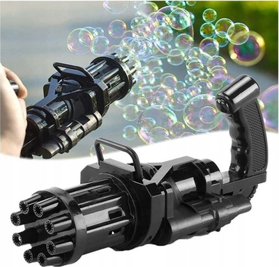 Lloder armë me flluska Ciuciubabka PROMO Bubble Terminator 7574, automatike, 8 vrima, e zezë