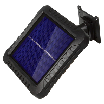 Prozhektor LED me sensor Maclean MCE438, solar, për jashtë, i zi
