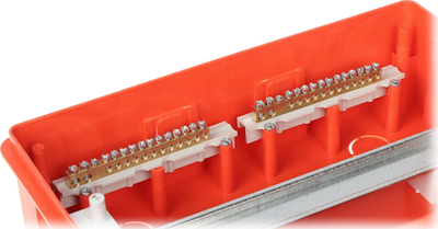 Kutia shpërndarëse nën suv Elektro-Plast Elegant 1x12, 12 module, IP40, e zezë