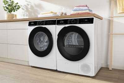 Tharëse rrobash Gorenje DPNA92WIFI, 9 kg, A++, e bardhë e zezë
