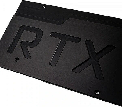 Pllakë e pasme Aqua Computer Kryographics NEXT RTX 2080, alumini, pasive, e zezë