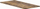 Pllakë tavoline Powerton ERGO UNO TOP, 160×75 cm, panel i laminuar, Rustic Nut