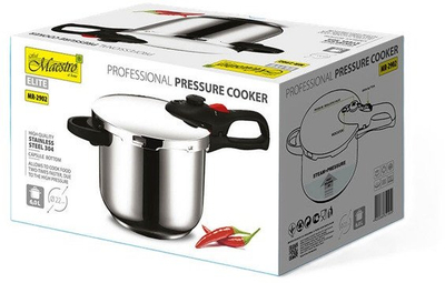 Tenxhere me presion Tradin Maestro MR-2902, 6L, 22 cm, çelik inox