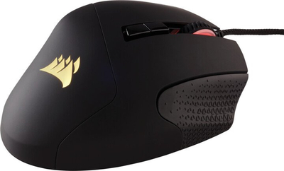 Mouse gaming Corsair Scimitar RGB Elite, 18000 DPI, 17 butona programueshëm, i zi