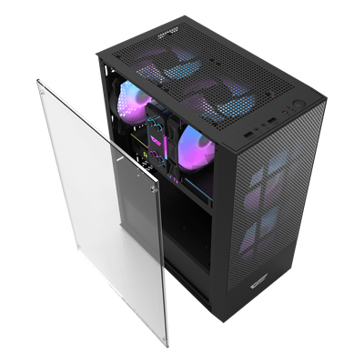 Kasë Darkflash A290, Mid-Tower, e zezë