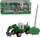Traktor lodër për fëmijë Askato RC, me bateri, i gjelbër