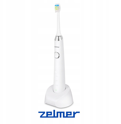 Сонична електрична четка за заби Zelmer ZTB8010W, 38000 вибрации/мин, 4 режима, бела