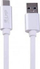 Kabllo USB LMP USB-A në USB-C, 1 m, 10 Gb/s, e bardhë