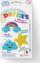 Set kreativ Diamond Dotz Sky, 3 sticker-a, gurë shumëngjyrësh për zbukurim