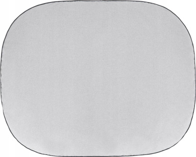 Shtrat oval për qen, 87x68cm, si jastëk, shumëngjyrësh