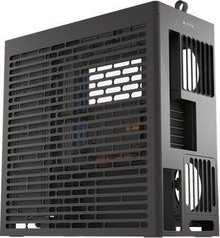 Kasi PC HAVN HS420, mid tower, xham i temperuar, e zezë