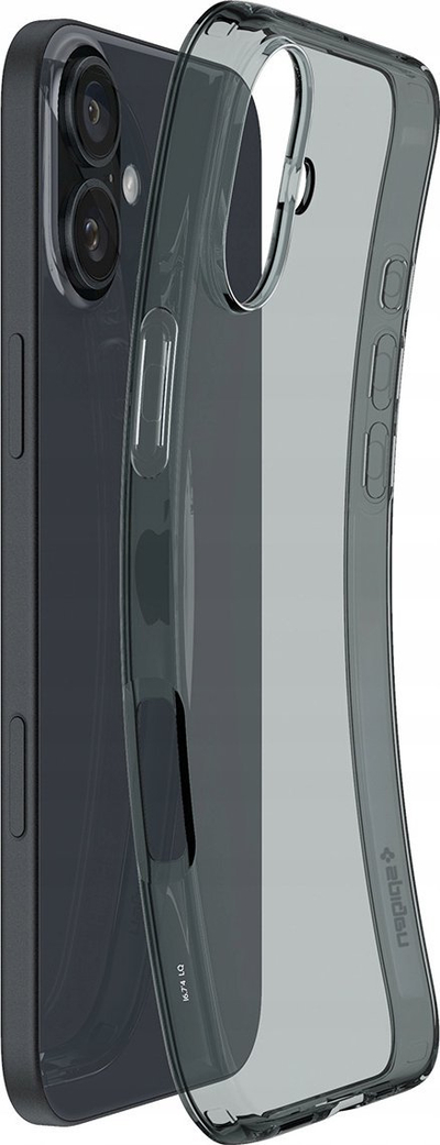 Mbështjellës telefoni Spigen Crystal Flex, për iPhone 16, transparent Space Crystal