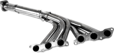 Kolektor shkarkimi TurboWorks 6 në 1, çelik inox, sport, i argjendtë