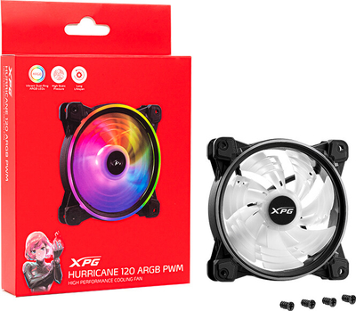Ventilator ADATA XPG Hurricane ARGB, 120mm