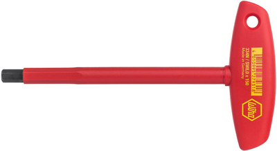 Çelës Allen Wiha 334N 27928, SW 4 mm, 150 mm, i kuq