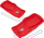 Slitë plastike Red Plastic Sleeve 1064819, për kalamaj, plastikë e fortë, e kuqe
