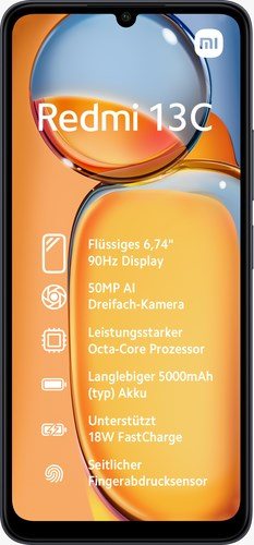 Celular Redmi 13C Dual SIM, 6.74", 128GB, i zi