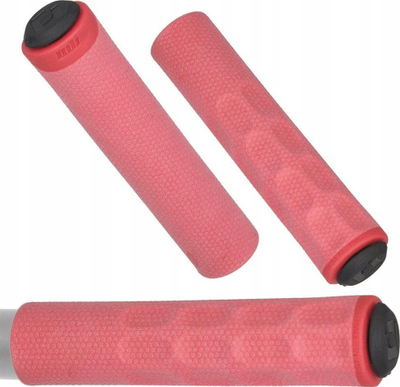 Gripa timoni biçiklete ODI F1 Vapor, diametër 31.5 mm, material A.I.R.E., të kuqe