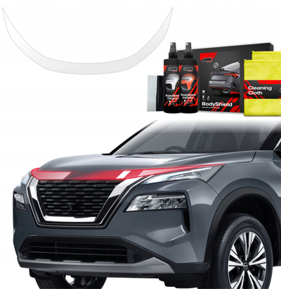 Folie mbrojtëse kofano GrizzProtector Nissan X-Trail Facelift, 2024-2026, transparente