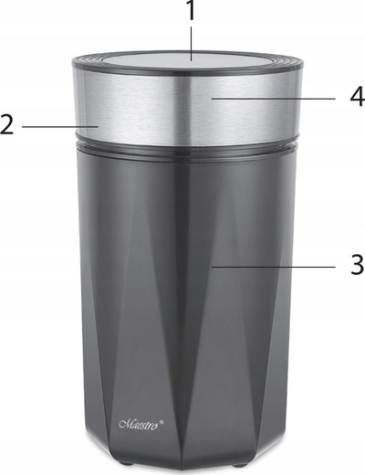 Mulli kafeje Feel-maestro MR-456, 50 g, 150W, i zi