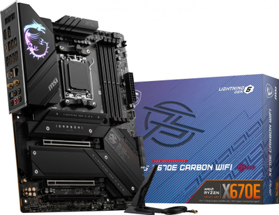 Pllakë amë MSI MPG X670E CARBON WIFI