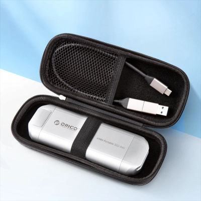 Kuti mbrojtëse Orico M2PH04 për SSD M.2 2280, material EVA, e zezë