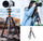 Tripod fotografik K&amp;F Concept SA255C1, fibër karboni, portokalli