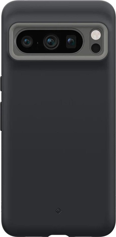 Mbulesë telefoni Spigen Caseology Nano Pop për Google Pixel 8 Pro, TPU i butë, rezistente si ato ushtarake, e zezë gri