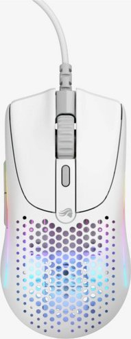 Maus gaming Glorious Model O 2 Mini, optik, me kabllo, i bardhë mat