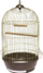 Kafaz zogjsh Panama Pet Bird Cage, 40x40x70 cm, i artë kafe