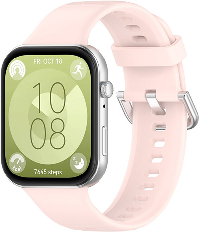 Rrip për orë smart 4wrist Huawei Fit 3, rozë