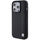 Mbulesë telefoni BMW BMHCP15X22RDPK për iPhone 15 Pro Max 6.7", lëkurë e fortë, e zezë