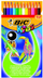 Ngjyra druri Bic Kids Tropicolors2, 12 copë
