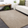 Tapet Indoor Carpet Anew Kamel 0055, 220x160 cm, lesh sintetik, krem rërë