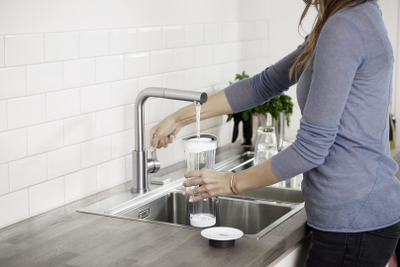 Shtambë filtrimi Brita Mind, 2.6L, me filtër karbon aktiv, e bardhë