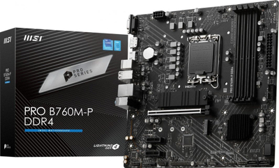 Pllakë amë MSI PRO B760M-P DDR4