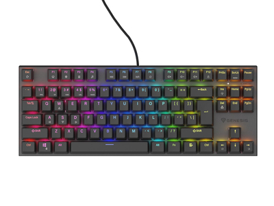 Tastierë Genesis Thor 303 TKL, Outemu Peach Silent, e zezë